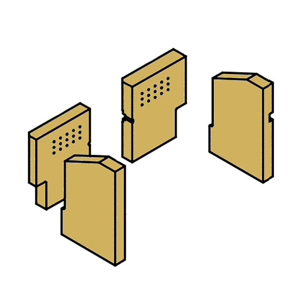 011/AA028S - Charnwood Aire 3 Firebrick Set