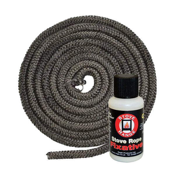 Door Rope Seal Kit & Adhesive To Suit Dunsley Avance 400 & 500 Stove