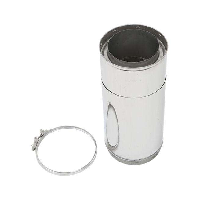 T600 5" Twin Wall - Adjustable Straight Length 600-1000mm