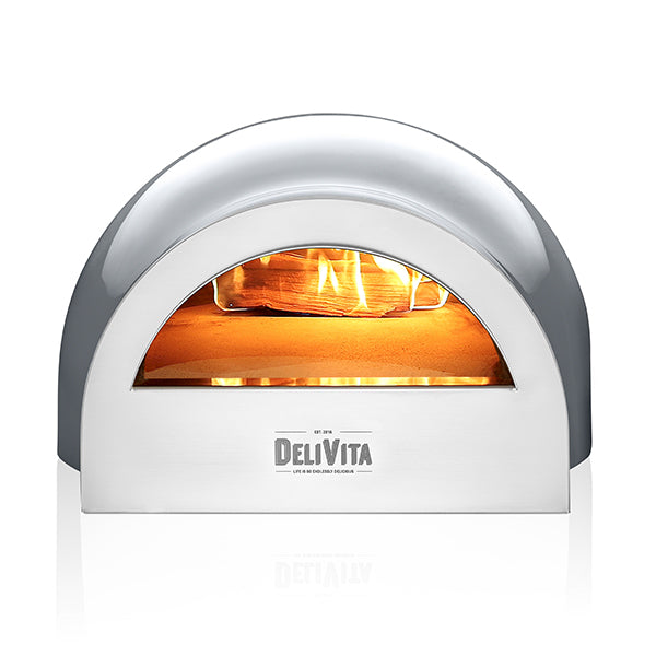 DeliVita Wood Fired Oven - Hale Grey - Pizzaiolo Bundle - Stove Supermarket