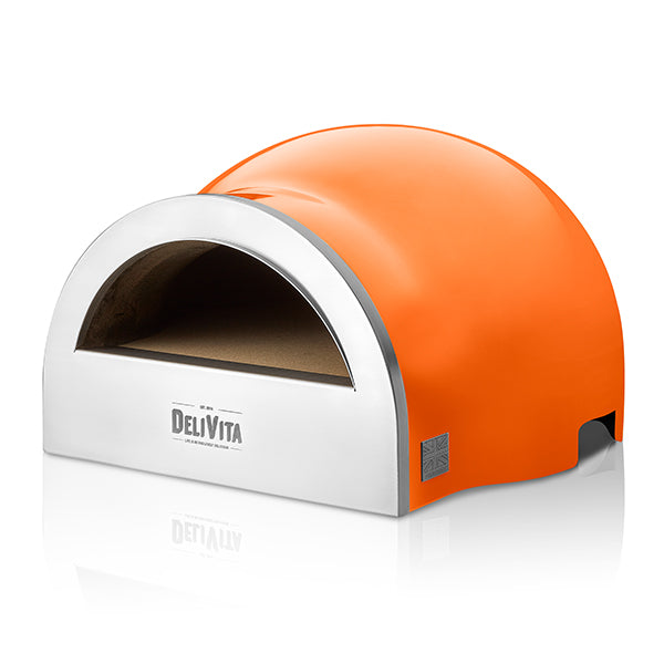 DeliVita Wood Fired Oven - Orange Blaze - Stove Supermarket