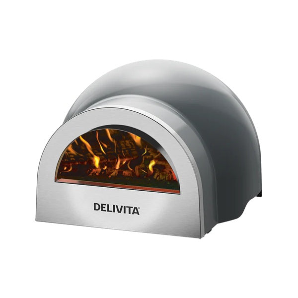 DeliVita Wood Fired Oven - Hale Grey