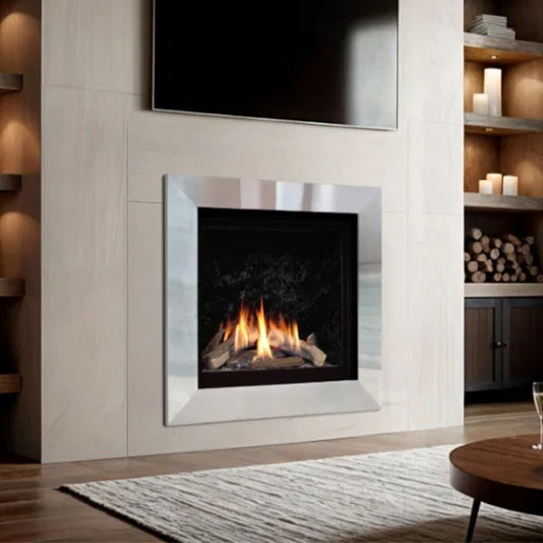 The Collection By Michael Miller Asencio Deluxe MKII Wall Mounted Gas Fire