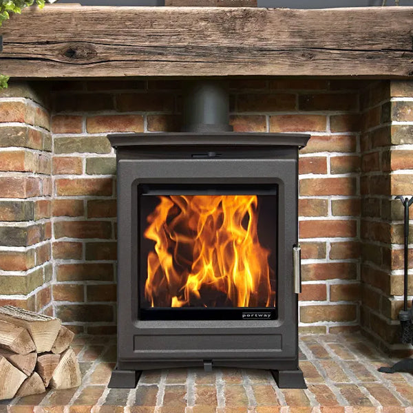 Portway Luxima Deluxe Wood Burning Stove - Stove Supermarket