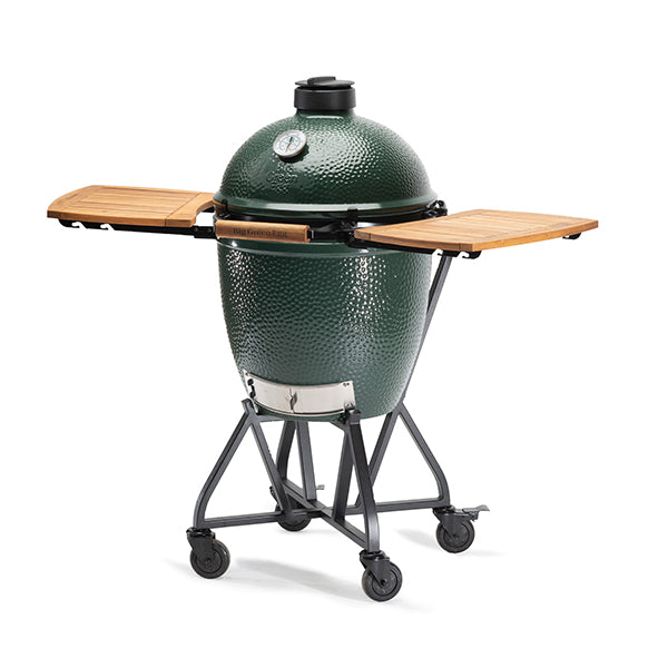 Big Green Egg Large & Integgrated Nest With Acacia Shelves