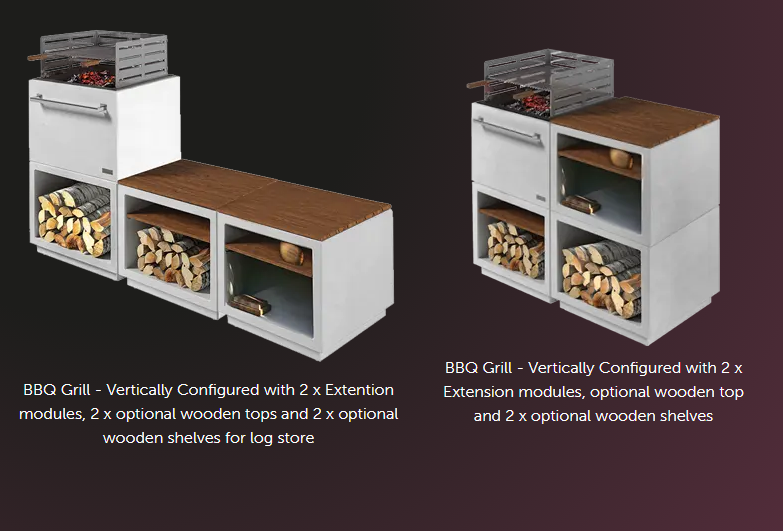 Nordpeis Air Log Store Base / Extension Module