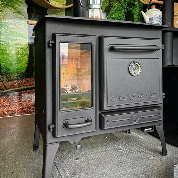 Charnwood Haven Wood Fired Cook Stove - Stove Supermarket