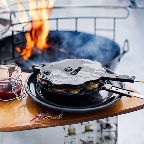 Espegard Cast Iron Waffle Iron - Stove Supermarket