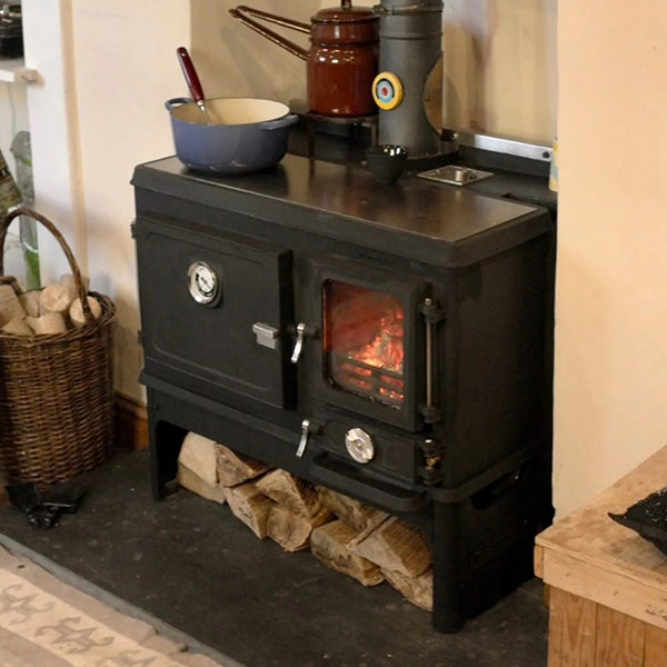Stove Small Ranges Salamander Little Range Multi Fuel / Wood Burning Cook Stove – Stove ...