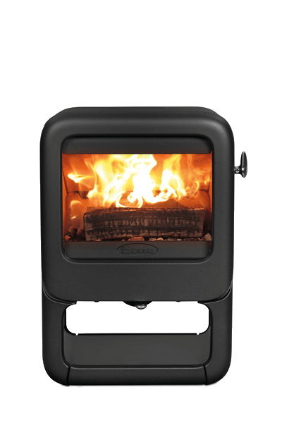 Dovre Rock 350  Wood Burning Stove with Wood Box