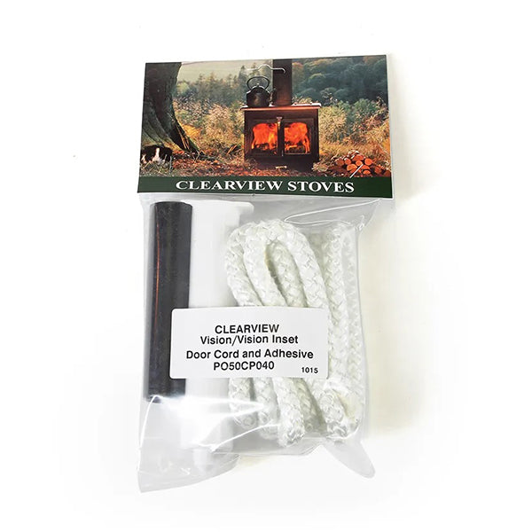 P50CP040 - Clearview Vision 500 Door Rope Kit & Adhesive - Stove Supermarket
