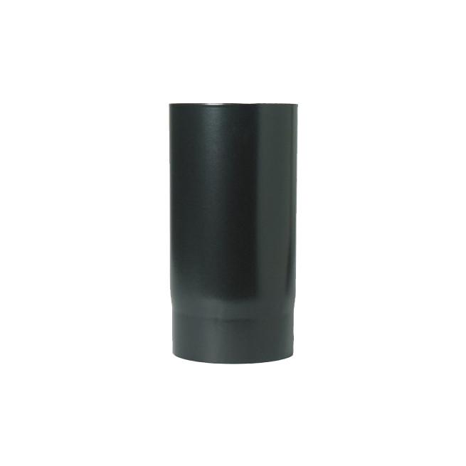 125mm (5") x 500mm Black Flue Pipe