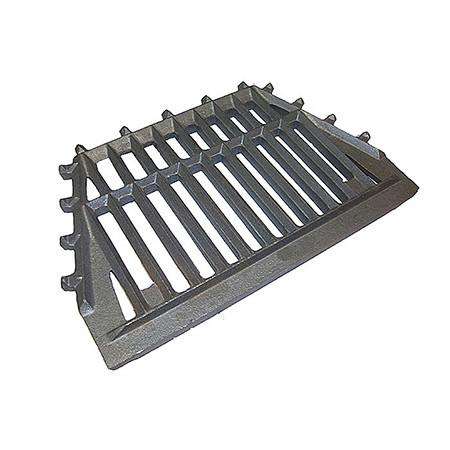 16" Lofire Drop Front Grate - Flat - BG075 - Cast Iron