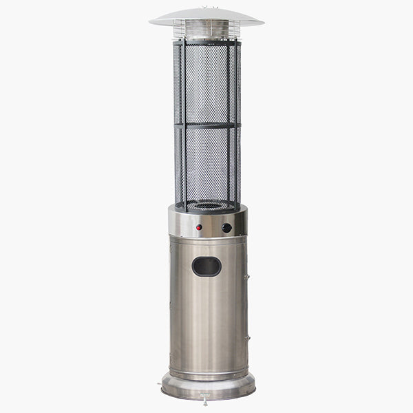 Pacific Lifestyle Stainless Steel Cylinder Patio Heater - Stove Supermarket