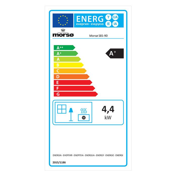 Morsø S-81 - Energy Label