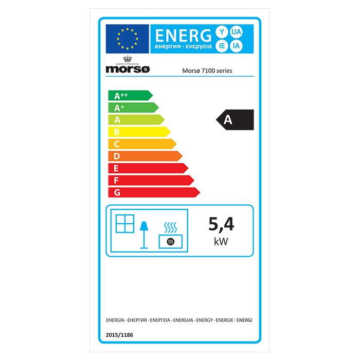 Morsø 7110 - Energy Label