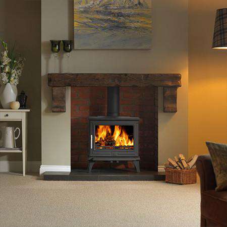 ACR Rowandale SE Multi Fuel / Wood Burning Stove - front view