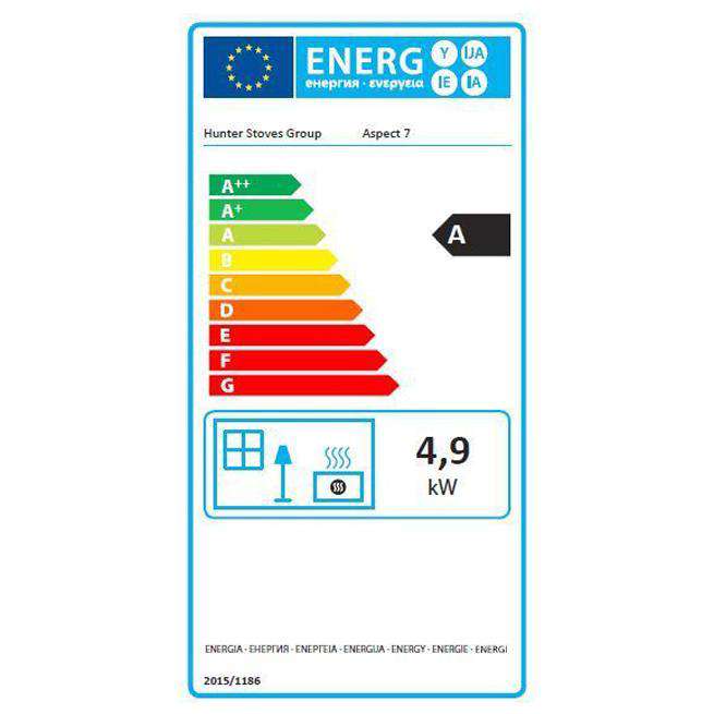 Parkray Aspect 7 - Energy Label