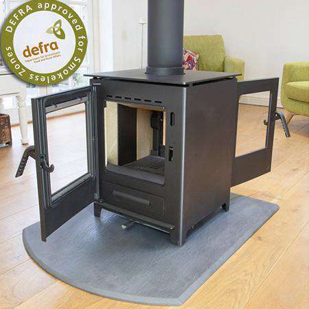 Mendip Loxton 8 Double Sided Multi Fuel / Wood Burning Stove