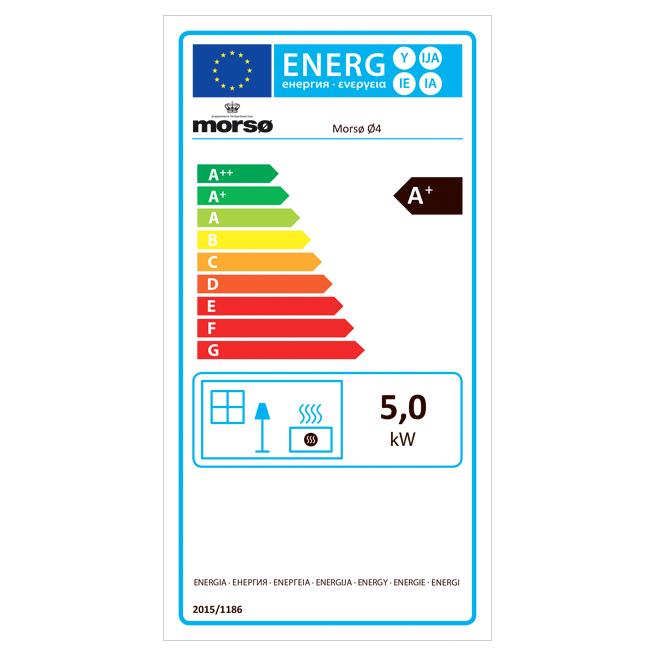Morsø O4 Energy Label