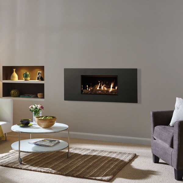 Gazco Studio 1 Glass Fronted Conventional Flue Gas Fire - Stove Supermarket
