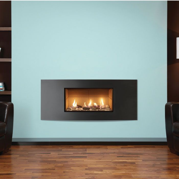 Gazco Studio 1 Glass Fronted Conventional Flue Gas Fire - Stove Supermarket