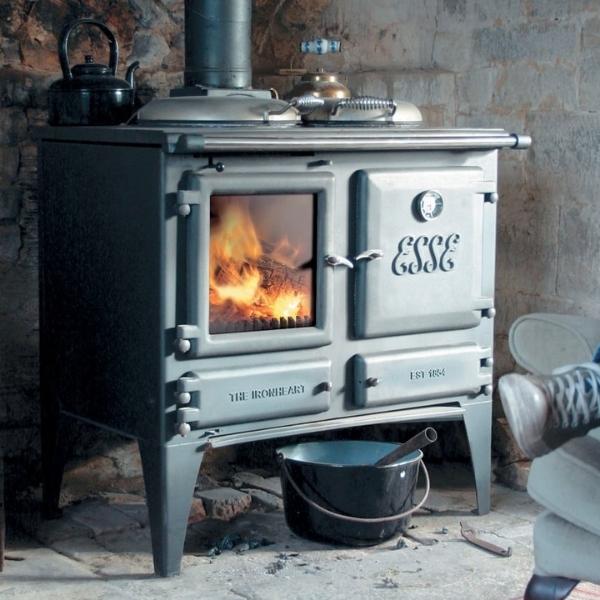 Esse The Ironheart Eco Wood fired cook stove - Stove Supermarket