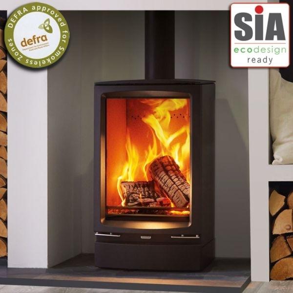 Stovax Vogue Midi T Wood Burning Stove - Stove Supermarket