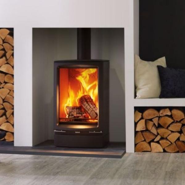 Stovax Vogue Midi T Wood Burning Stove - Stove Supermarket