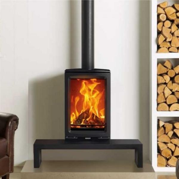 Stovax Vogue Midi T Wood Burning Stove - Stove Supermarket