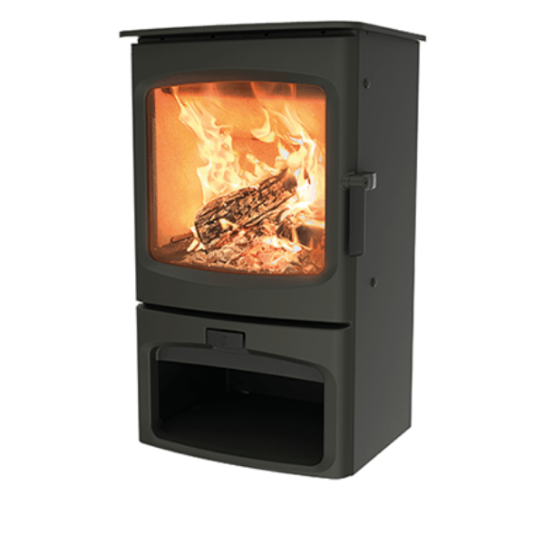Charnwood Aire 5 Wood Burning Stove - Store Stand - Stove Supermarket