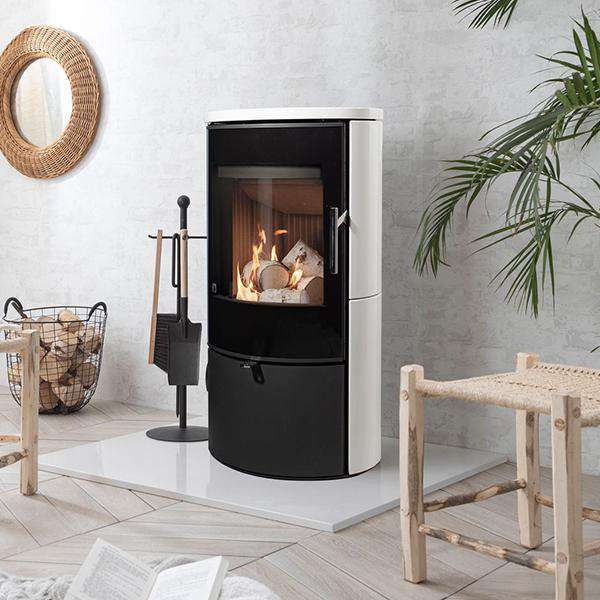 Arada Lagom 4 Ceramic Wood Burning Stove - Stove Supermarket
