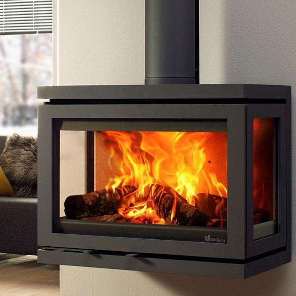 Dik Geurts Vidar Wall Wood Burning Stove - Stove Supermarket